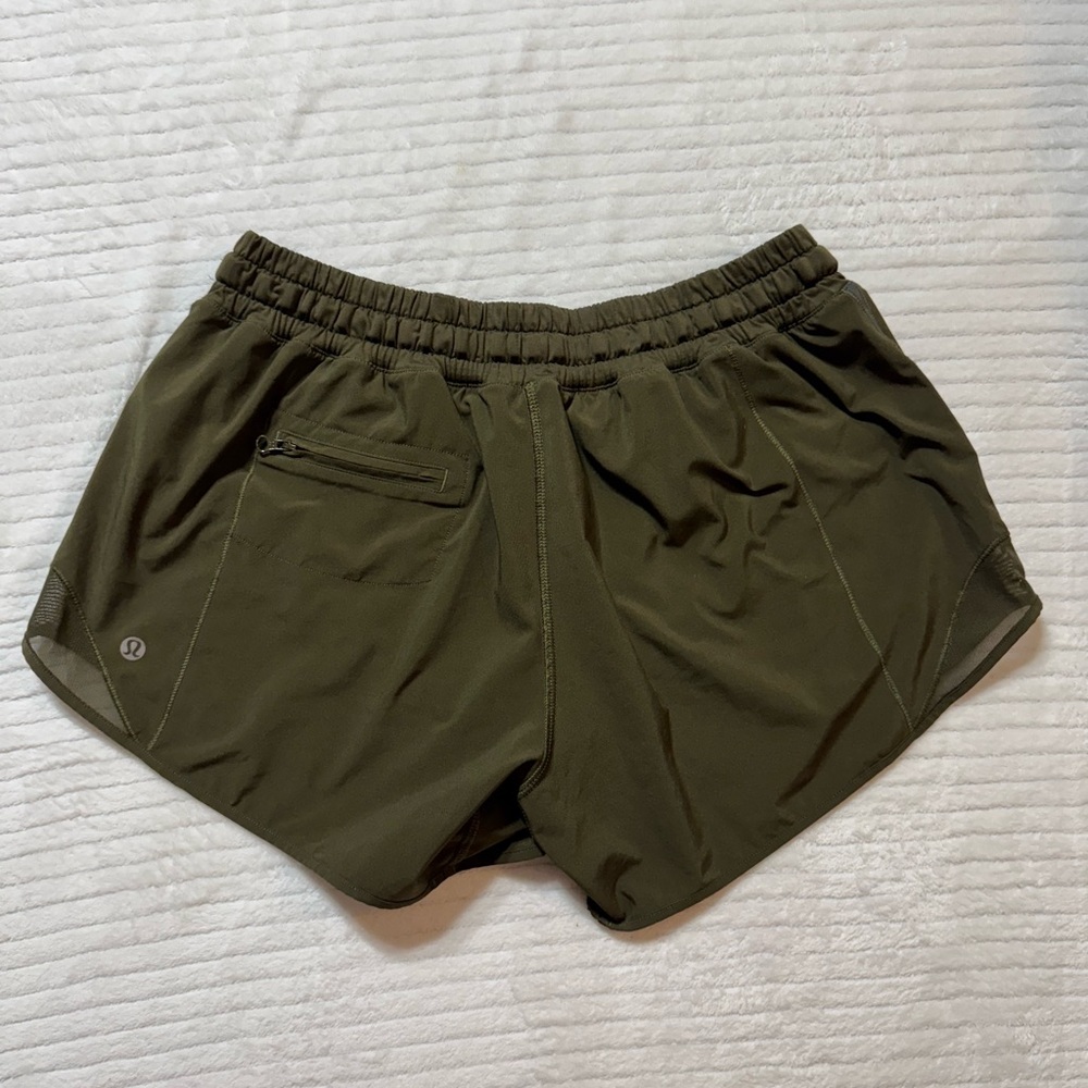 lululemon athletica Forest Green Athletic Shorts